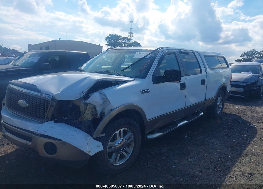 2006 FORD F-150 LARIAT/XLT VIN: 1FTPW12V66FA65596