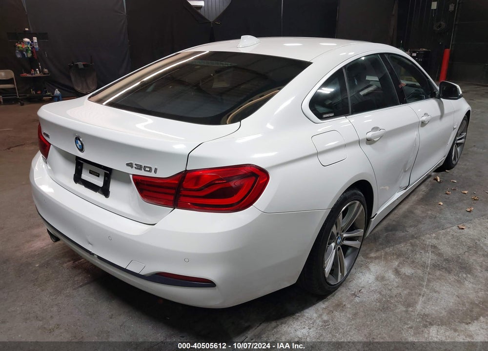 2018 BMW 430I GRAN COUPE XDRIVE VIN: WBA4J3C56JBG95470