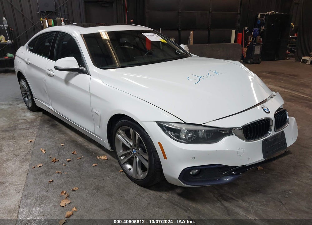 2018 BMW 430I GRAN COUPE XDRIVE VIN: WBA4J3C56JBG95470