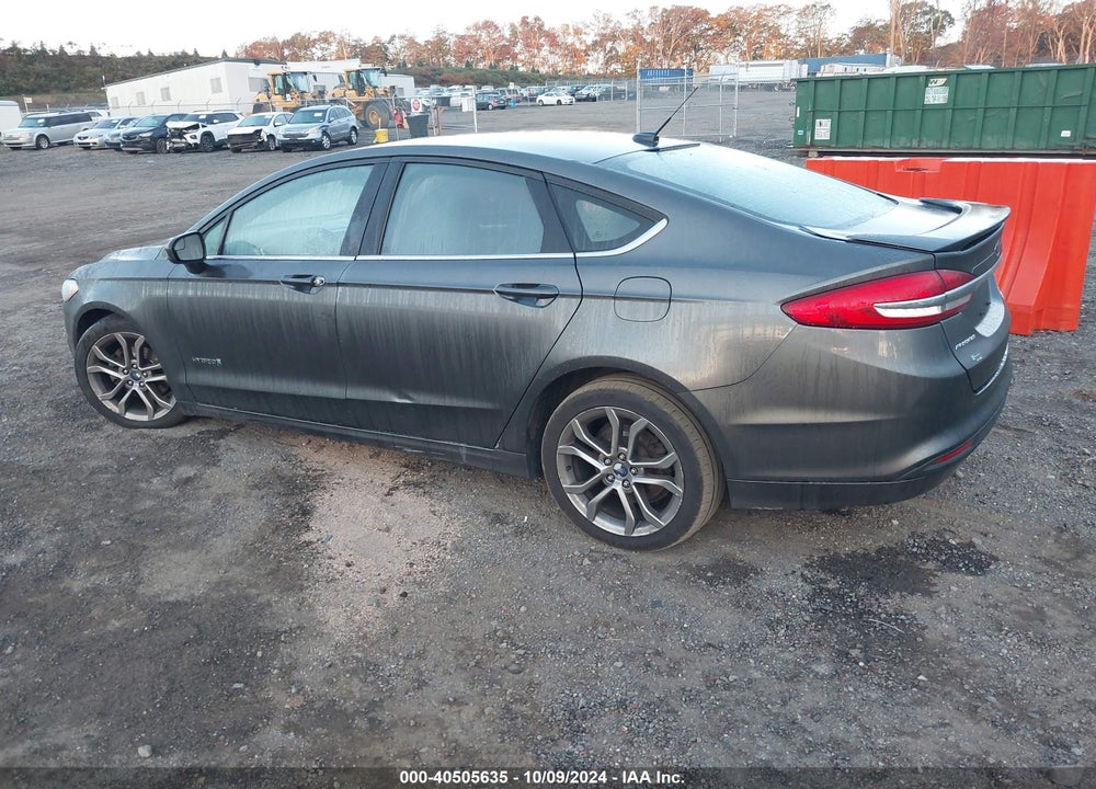 2017 FORD FUSION HYBRID SE VIN: 3FA6P0LU7HR287780