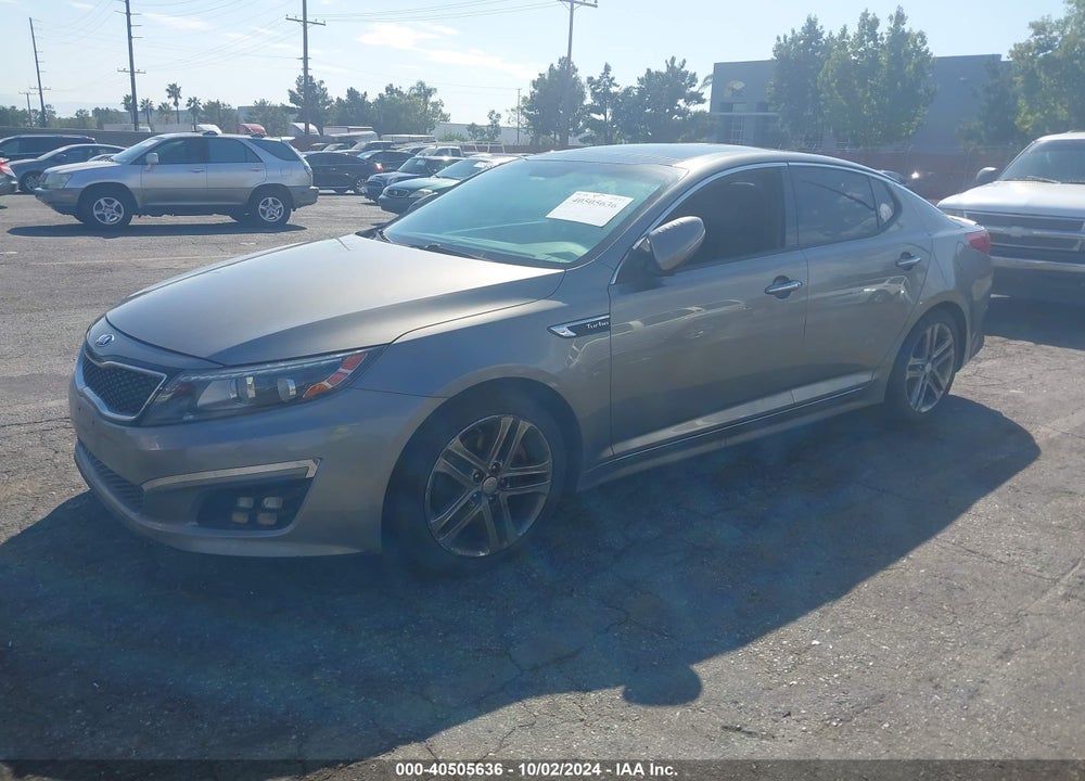 2014 KIA OPTIMA SXL TURBO VIN: 5XXGR4A67EG301305