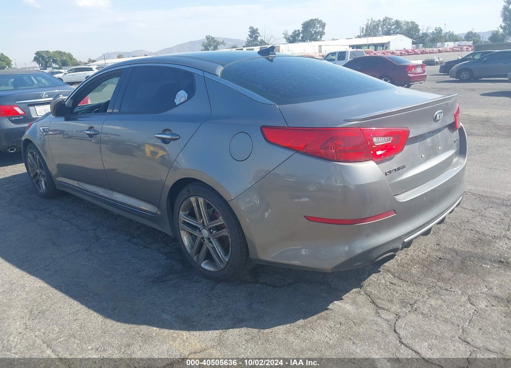 2014 KIA OPTIMA SXL TURBO VIN: 5XXGR4A67EG301305