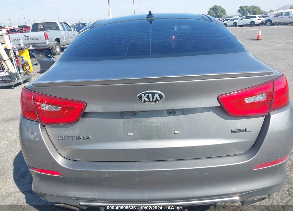 2014 KIA OPTIMA SXL TURBO VIN: 5XXGR4A67EG301305