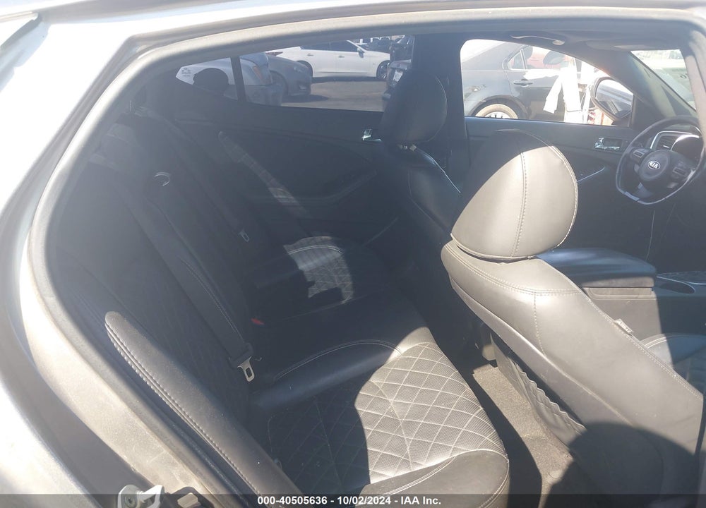 2014 KIA OPTIMA SXL TURBO VIN: 5XXGR4A67EG301305