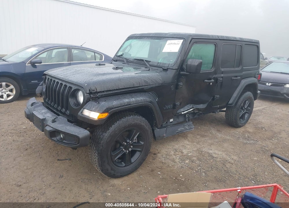 2022 JEEP WRANGLER UNLIMITED SAHARA ALTITUDE VIN: 1C4HJXEG4NW149367