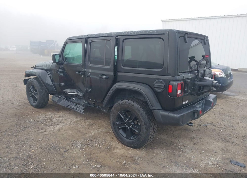 2022 JEEP WRANGLER UNLIMITED SAHARA ALTITUDE VIN: 1C4HJXEG4NW149367