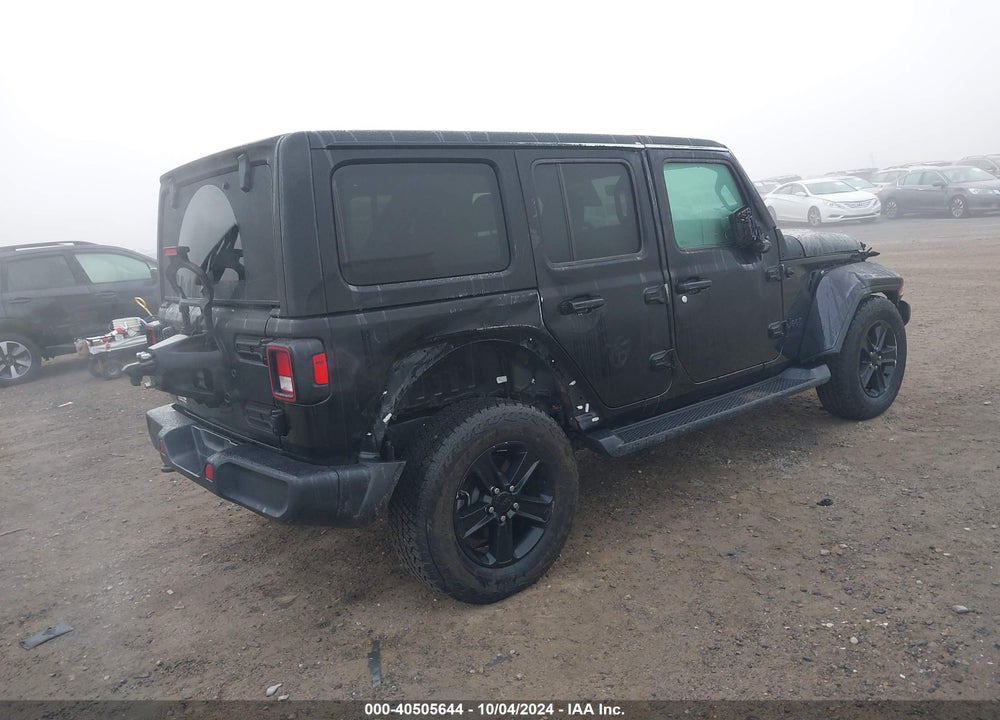 2022 JEEP WRANGLER UNLIMITED SAHARA ALTITUDE VIN: 1C4HJXEG4NW149367