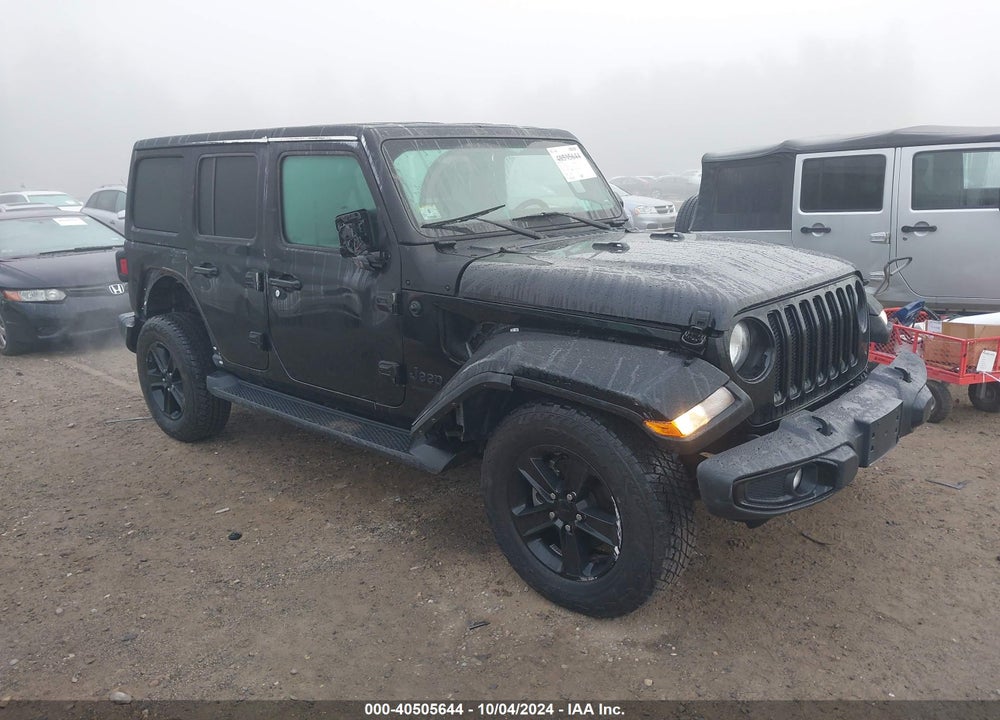 2022 JEEP WRANGLER UNLIMITED SAHARA ALTITUDE VIN: 1C4HJXEG4NW149367