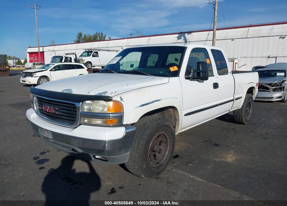1999 GMC SIERRA 1500 SLE VIN: 2GTEK19T4X1534362