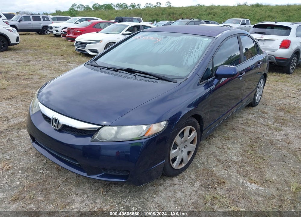2010 HONDA CIVIC LX VIN: 19XFA1F59AE075126