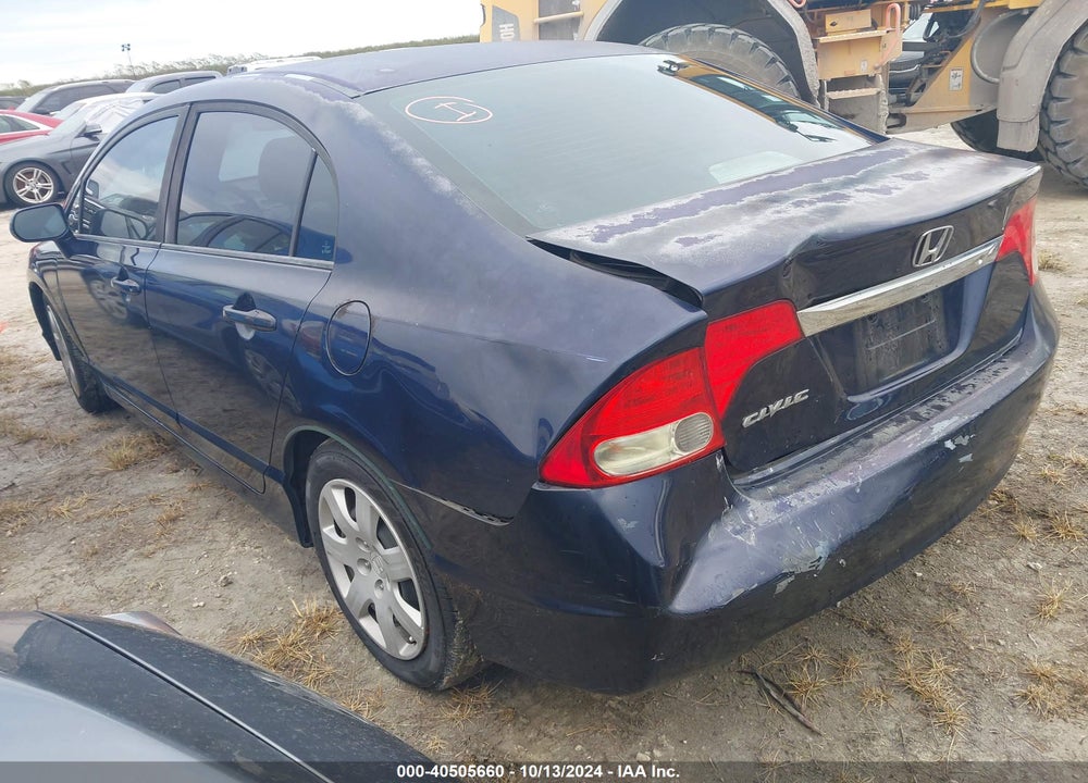 2010 HONDA CIVIC LX VIN: 19XFA1F59AE075126