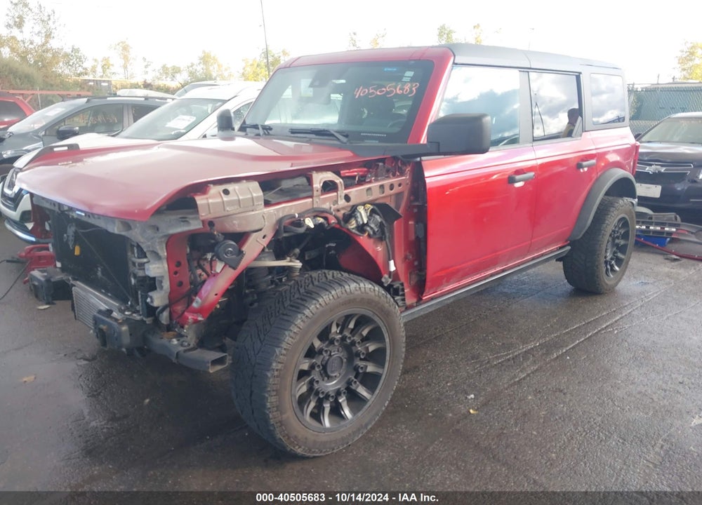 2021 FORD BRONCO BLACK DIAMOND VIN: 1FMEE5BH2MLA67562