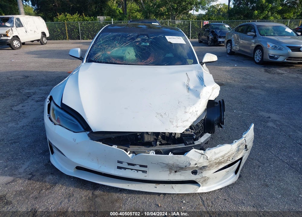 2022 TESLA MODEL S DUAL MOTOR ALL-WHEEL DRIVE VIN: 5YJSA1E58NF486484