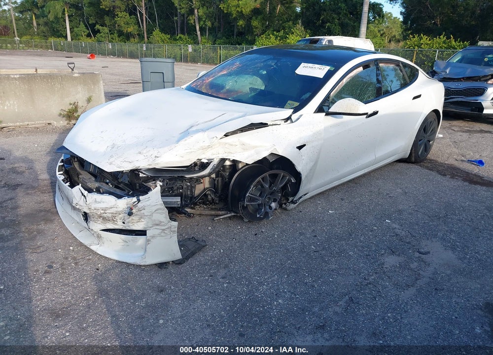 2022 TESLA MODEL S DUAL MOTOR ALL-WHEEL DRIVE VIN: 5YJSA1E58NF486484