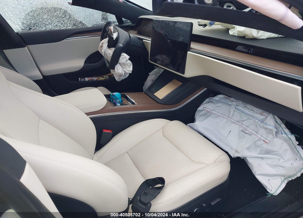 2022 TESLA MODEL S DUAL MOTOR ALL-WHEEL DRIVE VIN: 5YJSA1E58NF486484
