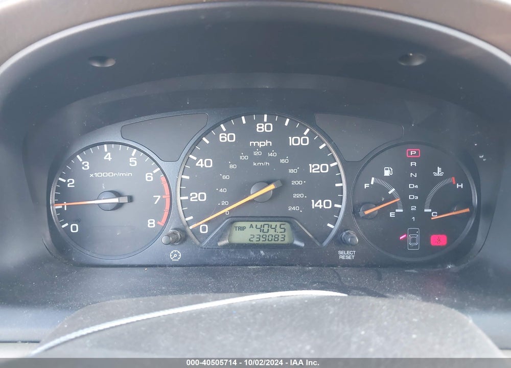 2001 HONDA ACCORD EX VIN: JHMCG66011C027788