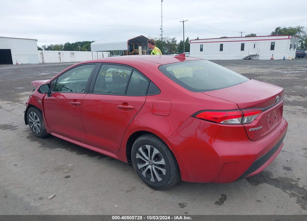 2021 TOYOTA COROLLA HYBRID LE VIN: JTDEAMDE2MJ015146