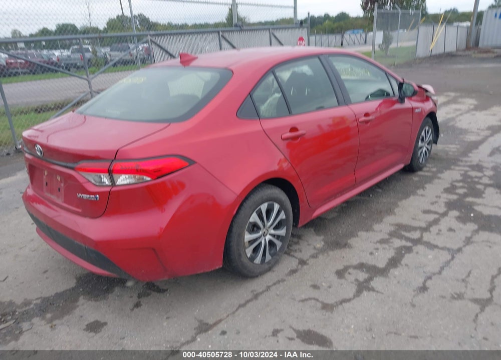 2021 TOYOTA COROLLA HYBRID LE VIN: JTDEAMDE2MJ015146