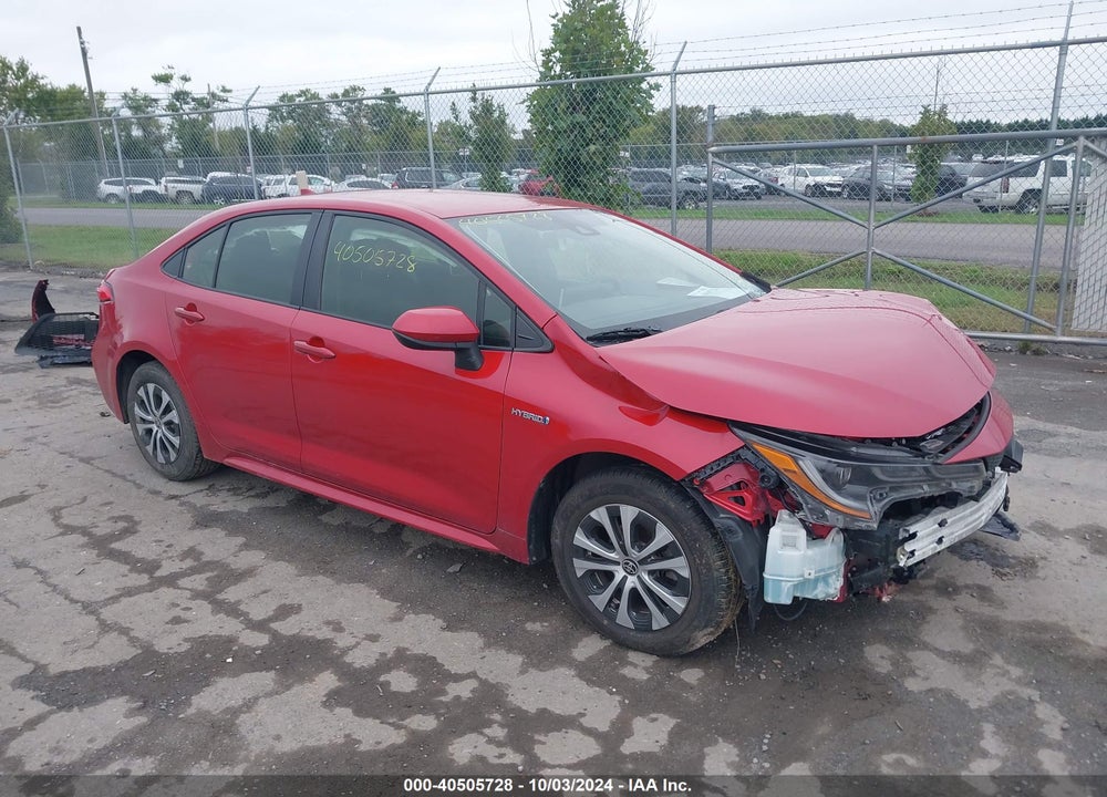 2021 TOYOTA COROLLA HYBRID LE VIN: JTDEAMDE2MJ015146