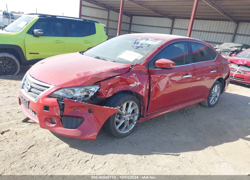 2013 NISSAN SENTRA SR VIN: 3N1AB7AP0DL761951