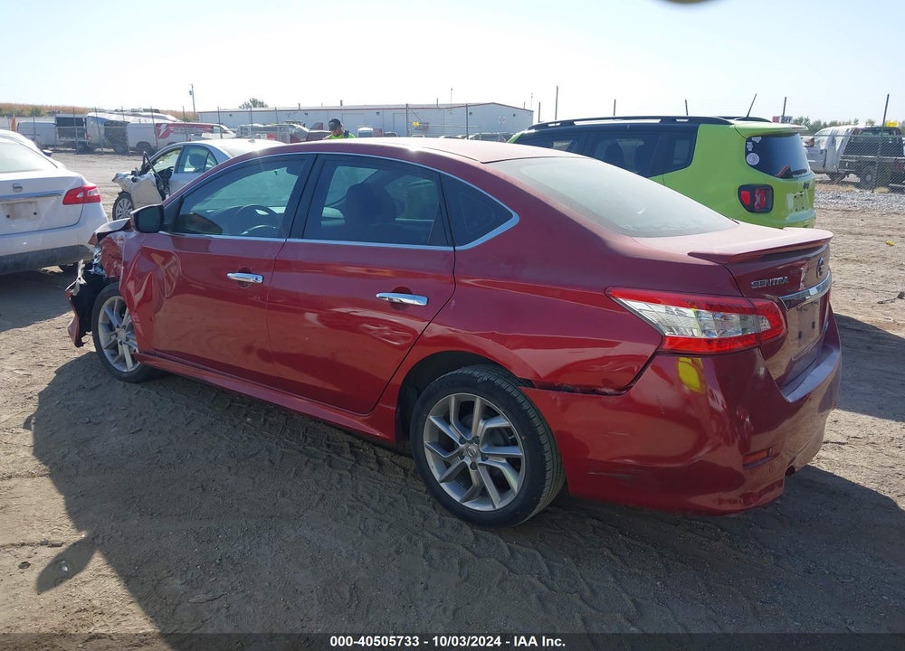 2013 NISSAN SENTRA SR VIN: 3N1AB7AP0DL761951