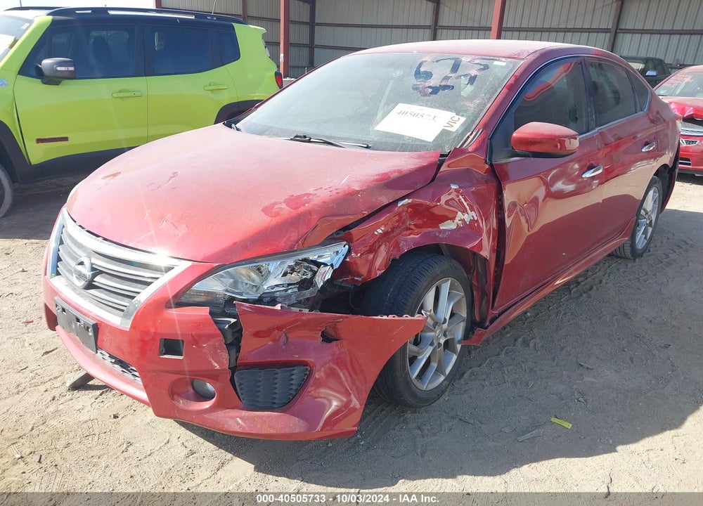 2013 NISSAN SENTRA SR VIN: 3N1AB7AP0DL761951
