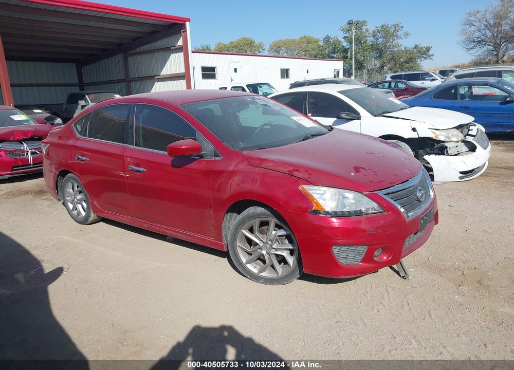 2013 NISSAN SENTRA SR VIN: 3N1AB7AP0DL761951