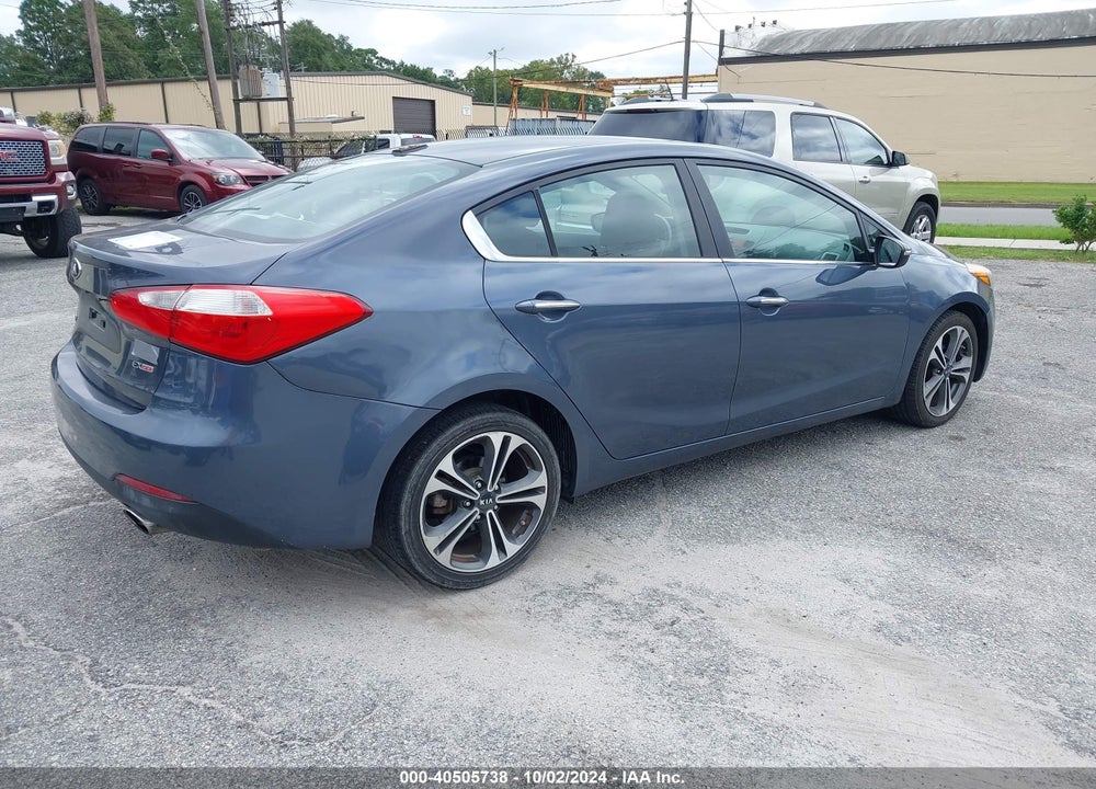 2014 KIA FORTE EX VIN: KNAFX4A82E5076389