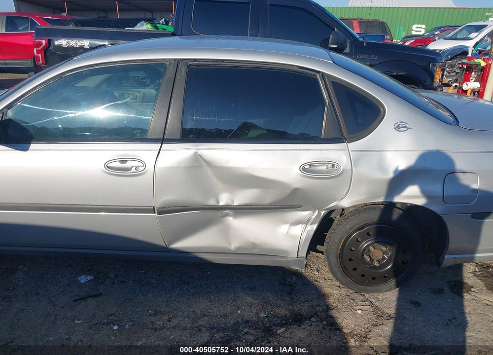 2002 CHEVROLET IMPALA VIN: 2G1WF52E329376983