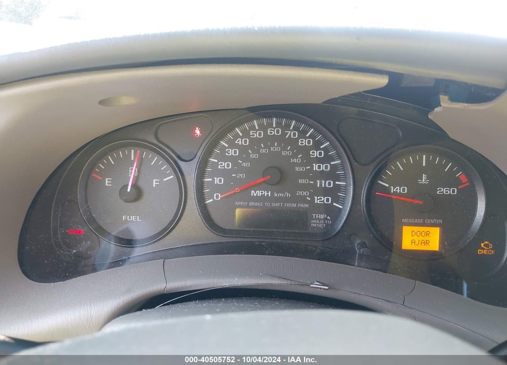2002 CHEVROLET IMPALA VIN: 2G1WF52E329376983
