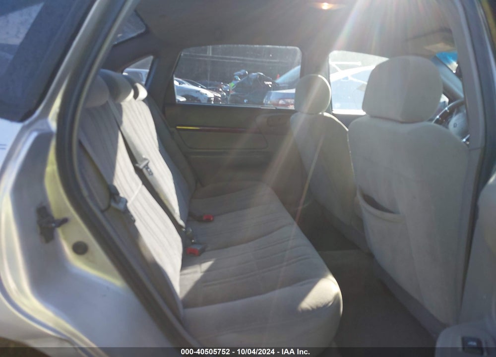 2002 CHEVROLET IMPALA VIN: 2G1WF52E329376983