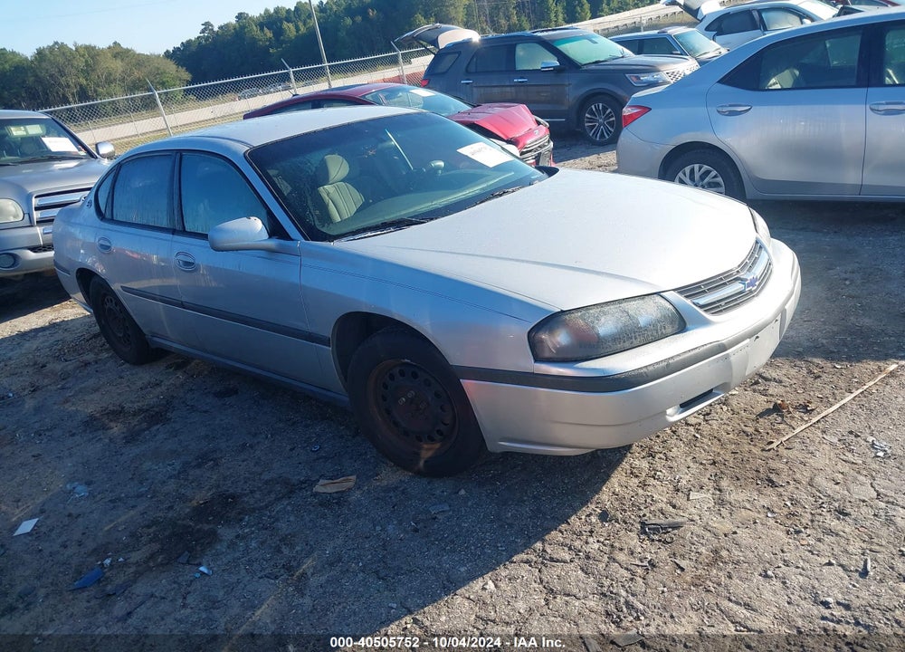 2002 CHEVROLET IMPALA VIN: 2G1WF52E329376983