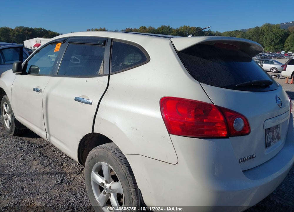 2010 NISSAN ROGUE S VIN: JN8AS5MT6AW504586
