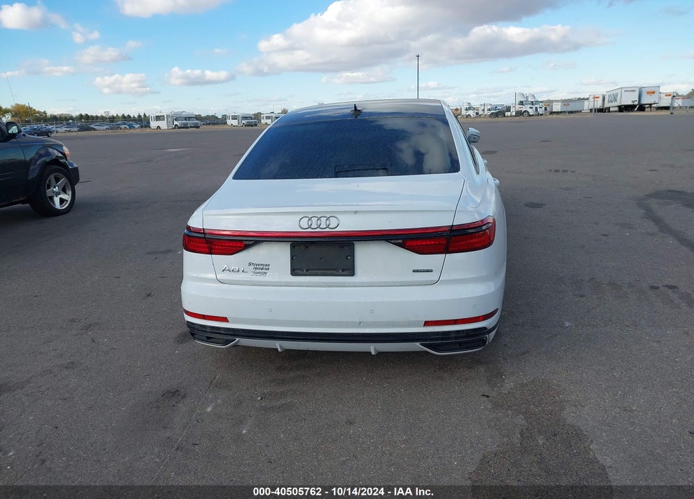 2020 AUDI A8 L 60 TFSI QUATTRO TIPTRONIC VIN: WAU8EAF89LN005323