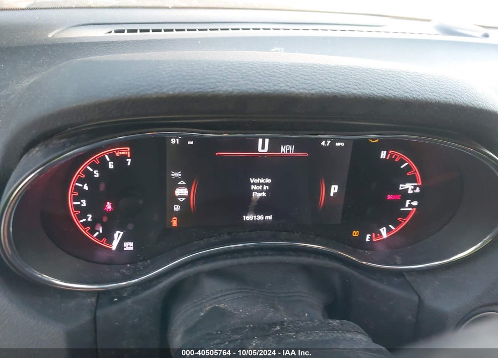 2017 DODGE DURANGO VIN: 1C4RDJDG5HC799194