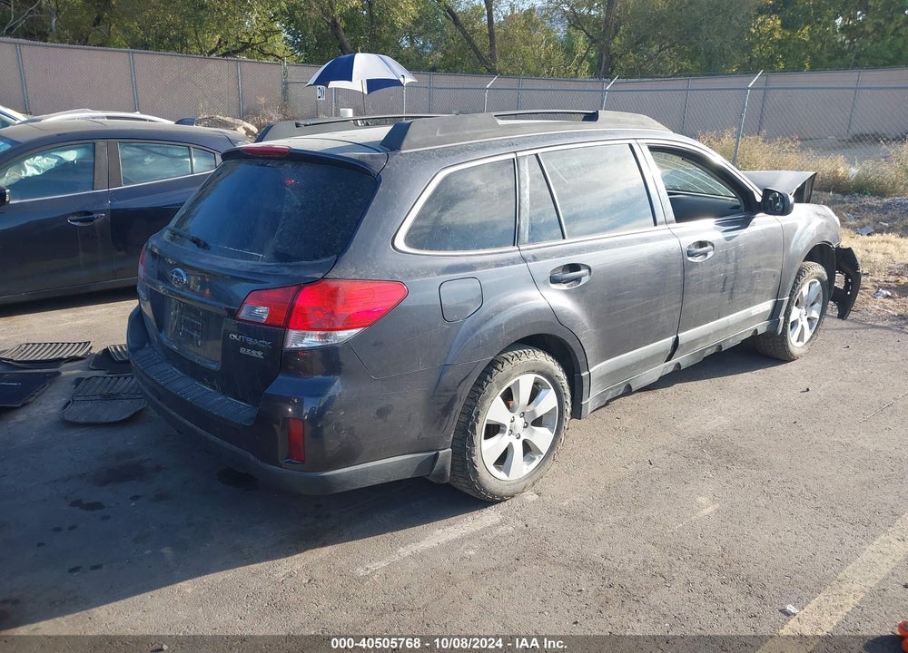 2011 SUBARU OUTBACK 2.5I PREMIUM VIN: 4S4BRBGC2B3422018