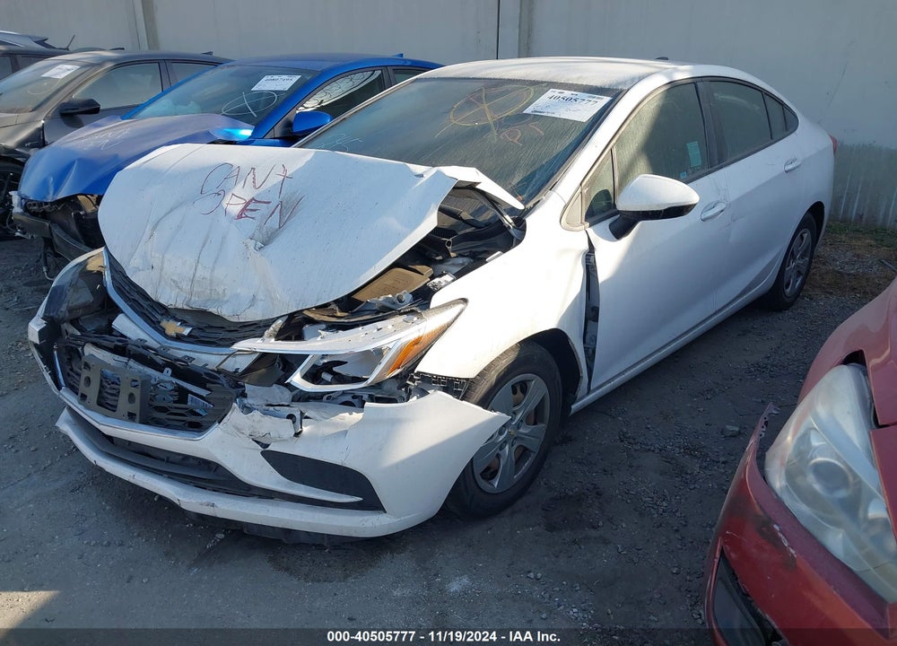 2017 CHEVROLET CRUZE LS AUTO VIN: 1G1BC5SM5H7145771
