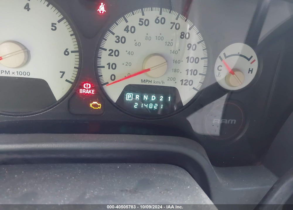 2008 DODGE RAM 1500 ST/SXT VIN: 1D7HA16K68J134862