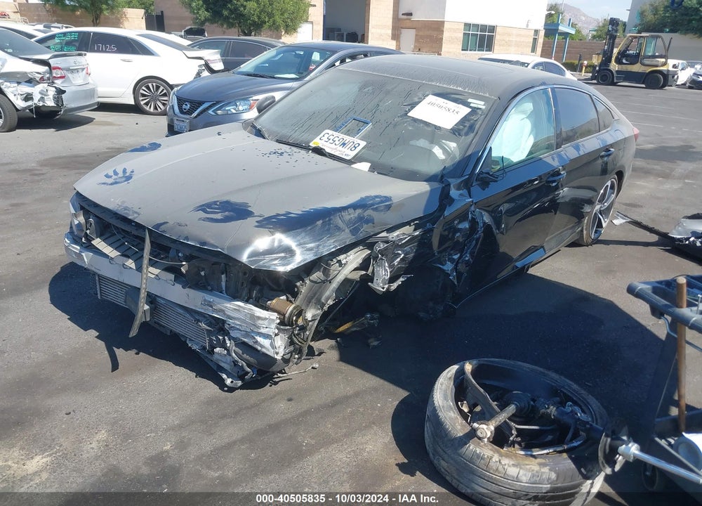 2021 HONDA ACCORD SPORT 2.0T VIN: 1HGCV2F38MA004939