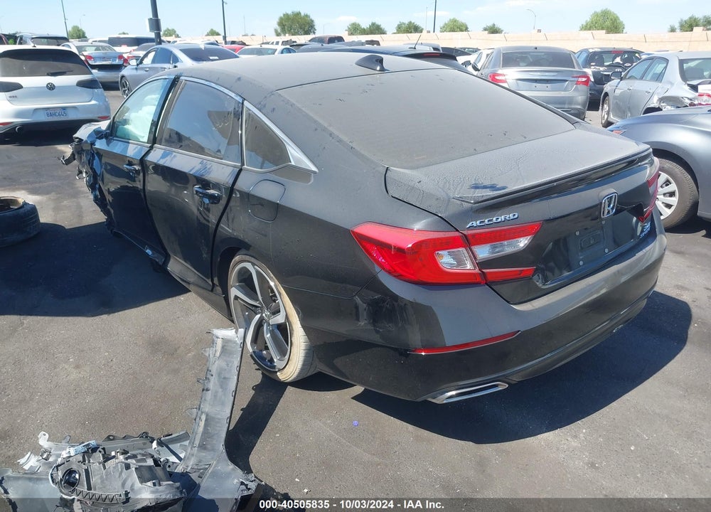2021 HONDA ACCORD SPORT 2.0T VIN: 1HGCV2F38MA004939