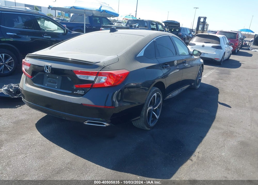 2021 HONDA ACCORD SPORT 2.0T VIN: 1HGCV2F38MA004939
