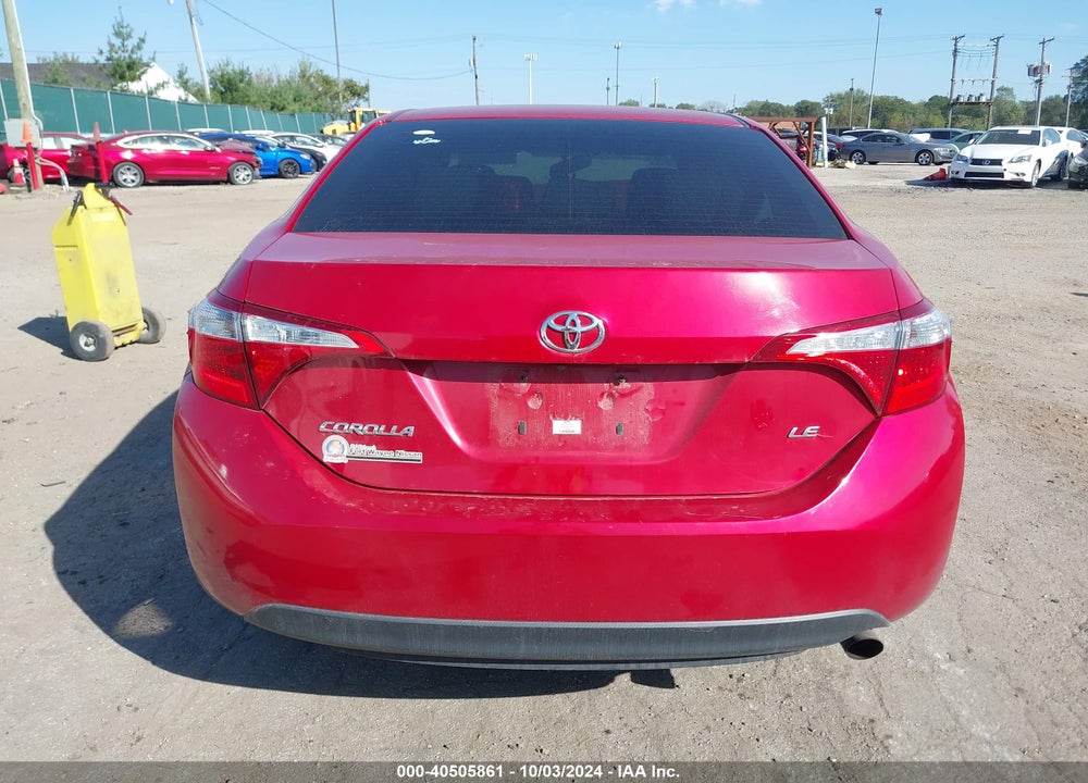 2016 TOYOTA COROLLA VIN: 2T1BURHE3GC737503