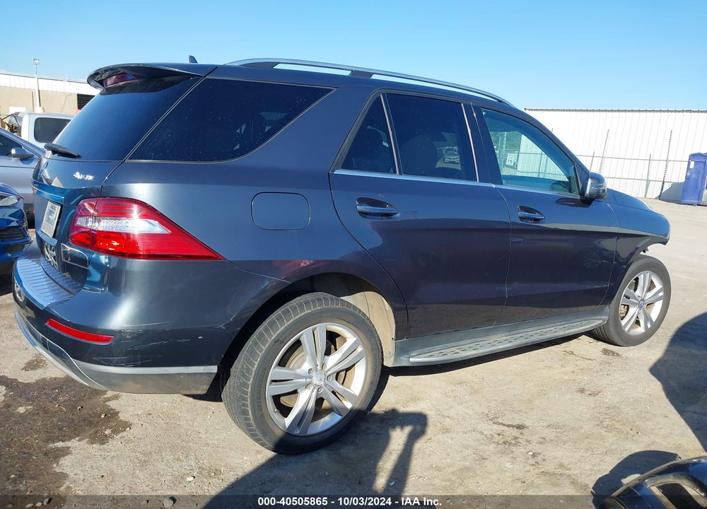 2014 MERCEDES-BENZ ML 350 4MATIC VIN: 4JGDA5HB0EA297740