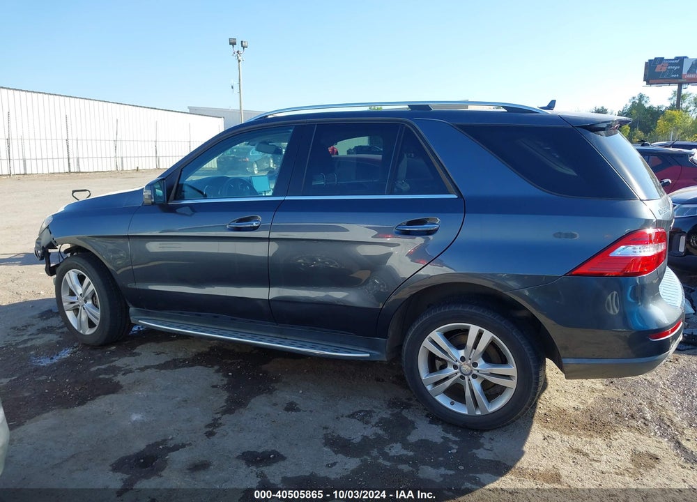 2014 MERCEDES-BENZ ML 350 4MATIC VIN: 4JGDA5HB0EA297740