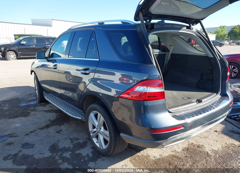 2014 MERCEDES-BENZ ML 350 4MATIC VIN: 4JGDA5HB0EA297740