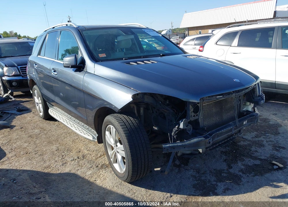 2014 MERCEDES-BENZ ML 350 4MATIC VIN: 4JGDA5HB0EA297740