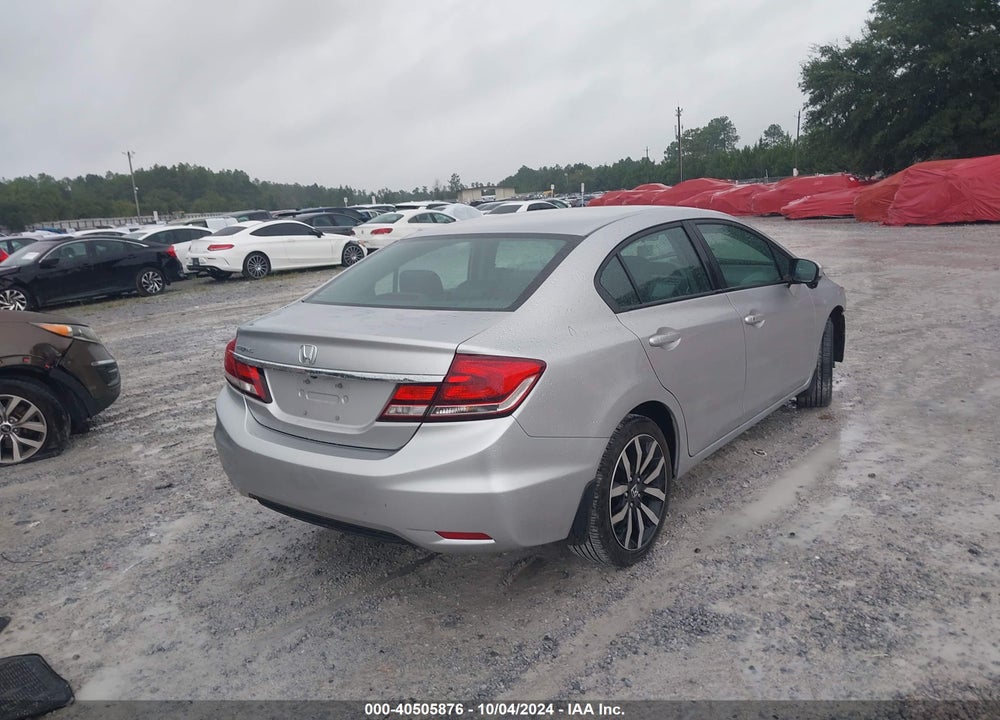 2014 HONDA CIVIC EX-L VIN: 19XFB2F93EE244276