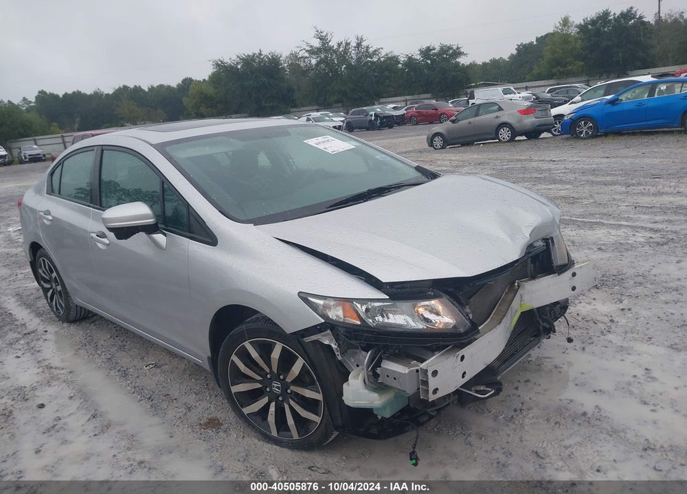 2014 HONDA CIVIC EX-L VIN: 19XFB2F93EE244276