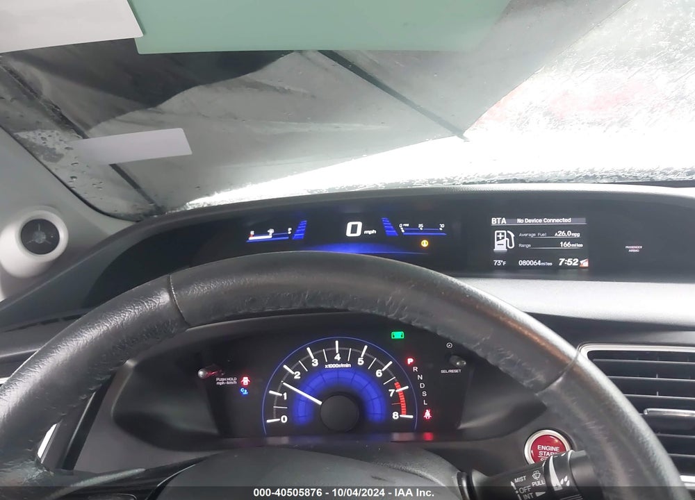 2014 HONDA CIVIC EX-L VIN: 19XFB2F93EE244276