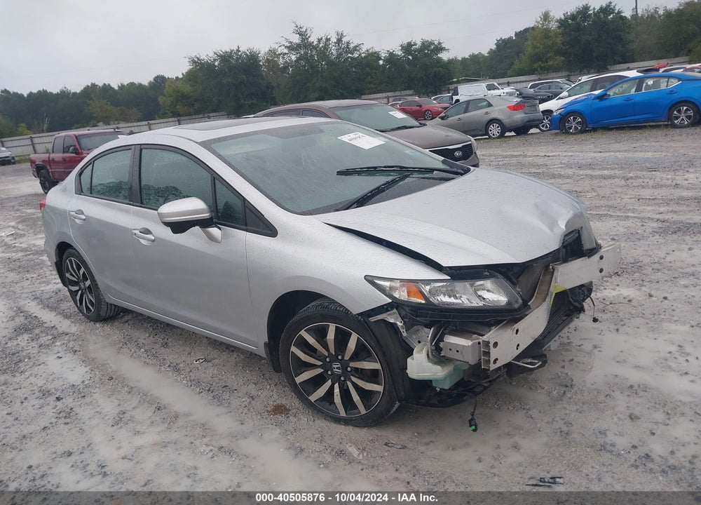 2014 HONDA CIVIC EX-L VIN: 19XFB2F93EE244276